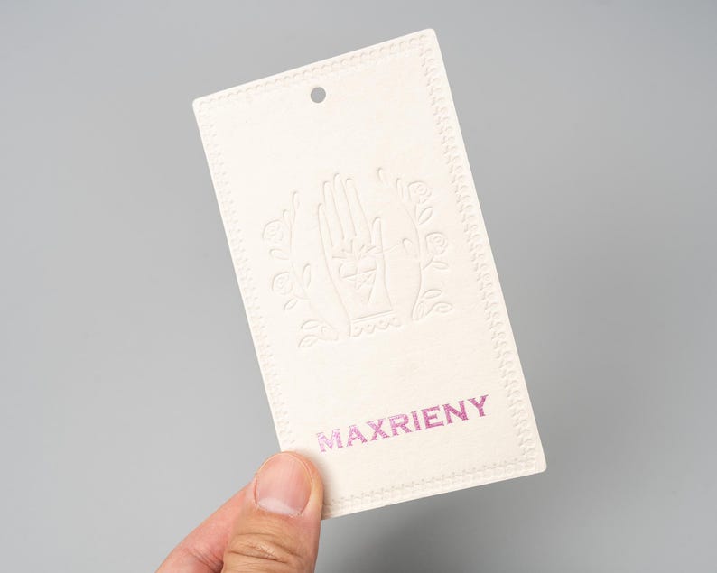 Customize Tags Custom Design Hang Tags, Printable Clothing Tags, Customized Hang Tags ...