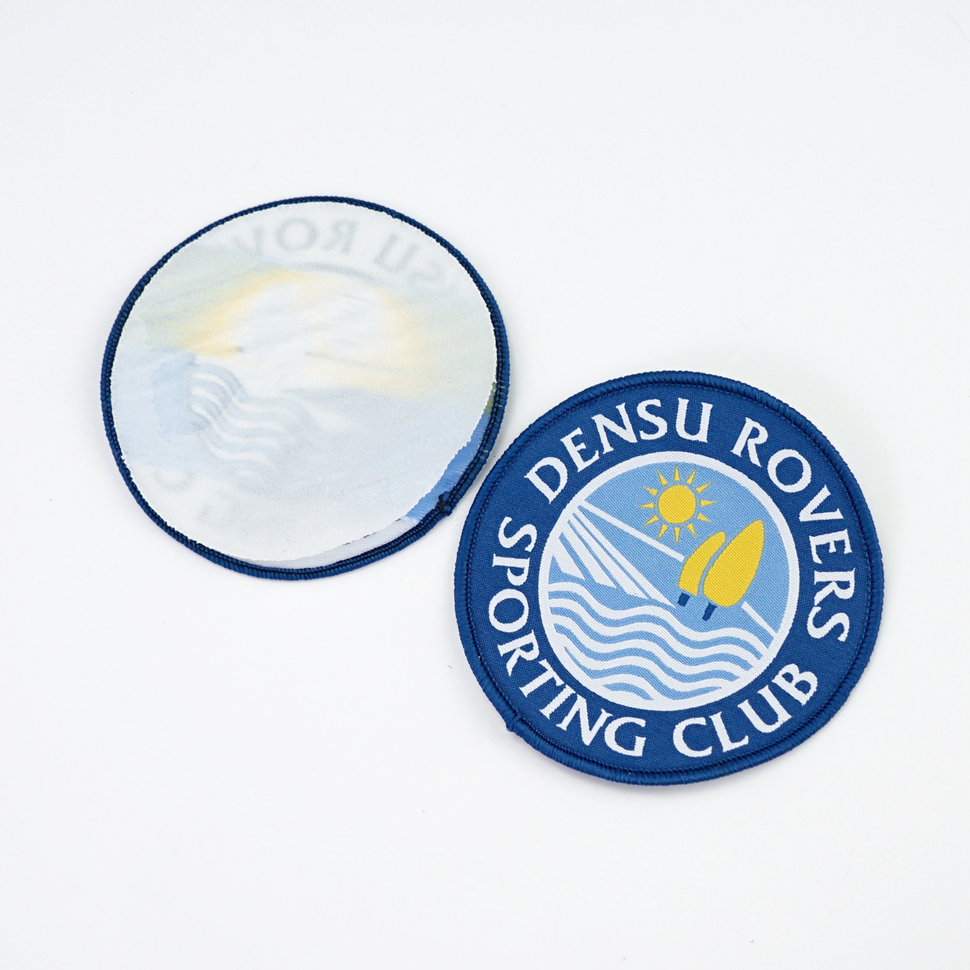 50pcs Custome hook and loop backing patches Custom woven Etsy