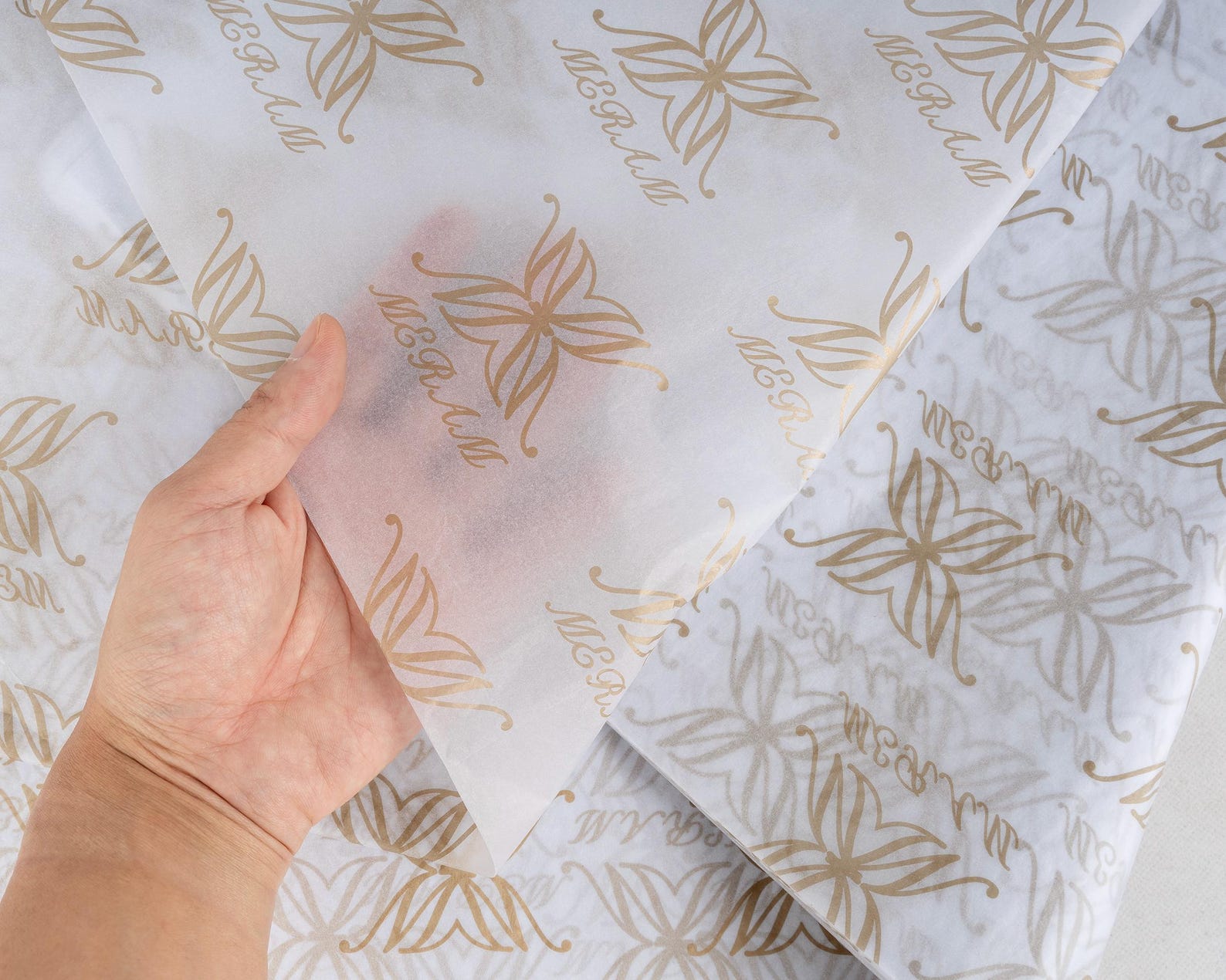 100 Custom Wrapping Tissue Paper, Custom Printed Wrapping Paper, Custom ...