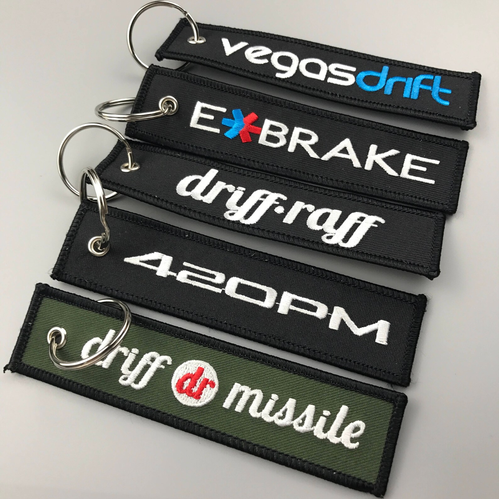 200 Aviation Keychains, Custom Fabric Keychain, Motorcycle Keychain