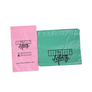 Bolsas de polietileno personalizadas (100 unidades), bolsa de envío personalizada con logotipo de un solo color, bolsa de franqueo blanca personalizada de alta calidad.