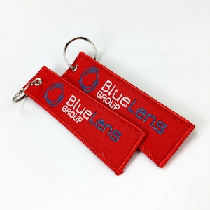 50 Flight Keytag, Keychain Keyring , Embroidered Keychain Flight, flight keycahin, custom embroidery keycahin