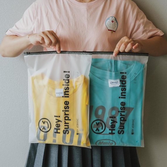 Bolsas con cierre esmerilado personalizadas, bolsas con cierre