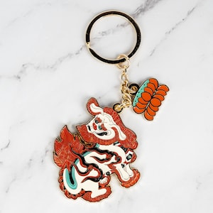 Cartoon Key Chain For Men Custom Metal Keychain, Charm Stainless Steel Key Chain, Valentine&#39;s Day Gifts