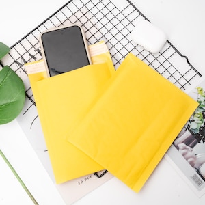 Bolsas de burbujas mate personalizadas (100 unidades), sobres acolchados de burbujas, sobres de burbujas con logotipo, sobres de polietileno autoadhesivos, bolsas de envío impermeables.