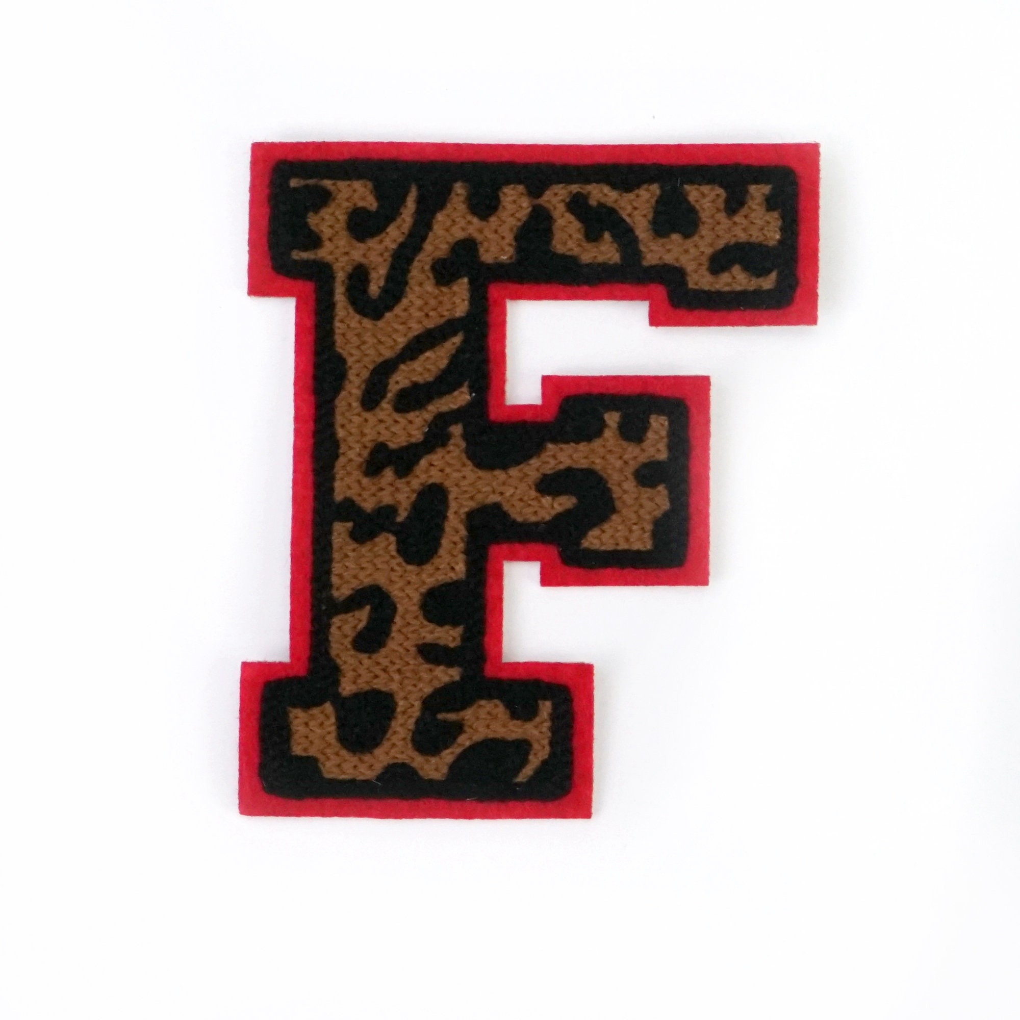 50 Custom Iron on Large Varsity Letter chenille patches for Etsy