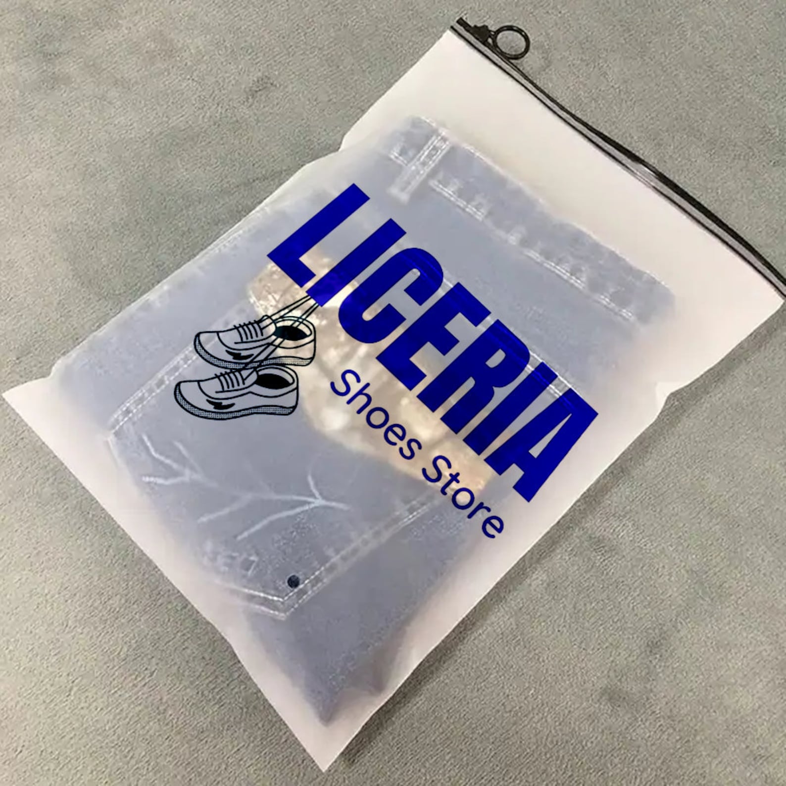 Custom High Quality Zipper Bags for Clothes Packing – Personalized Logo
