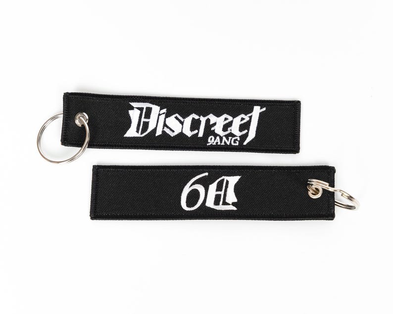 100pcs Custom Embroidered Keychain, Anime Embroidered Keychain, Fabric