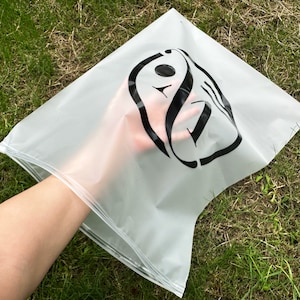 Zipper bags with logo, clear ziplock bags, Customized clothing bags for T-shirt, Frosted Zipper Bags, custom zip lock bag for poly mailer zdjęcie 1