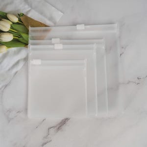 Custom Logo Jewelry Bag supply, Personalized Frosted Jewelry Zipper Lock Bag, Ring Bag, Necklace Bag, Transparent Packaging Zip Bag