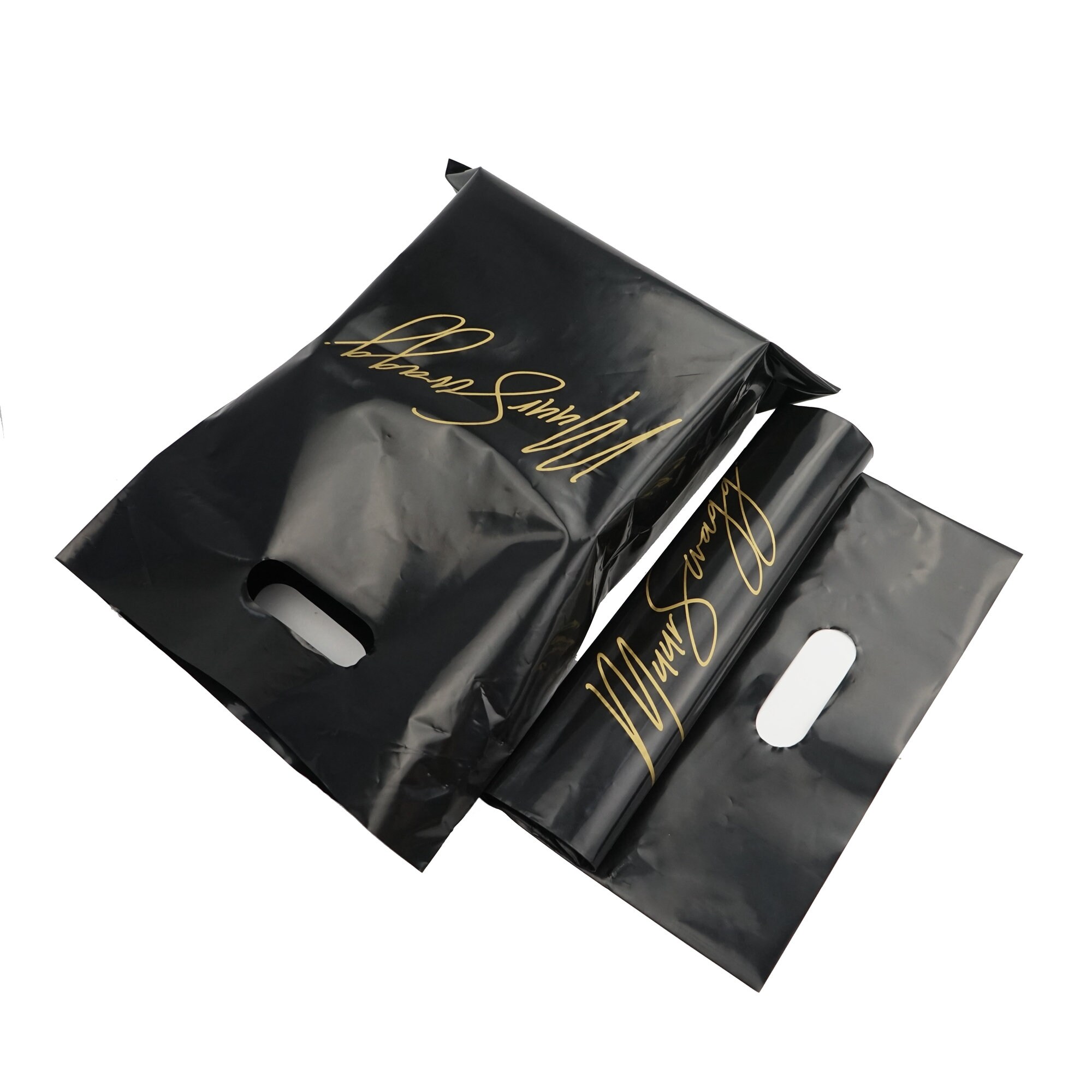 100pcs customize plastic bags die cut plastic bags Etsy