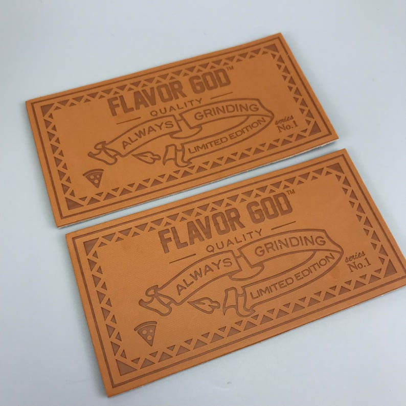 leather embossing patch pu labels making custom leather patches 50pcs pu patch embossed leather label blank leather patches
