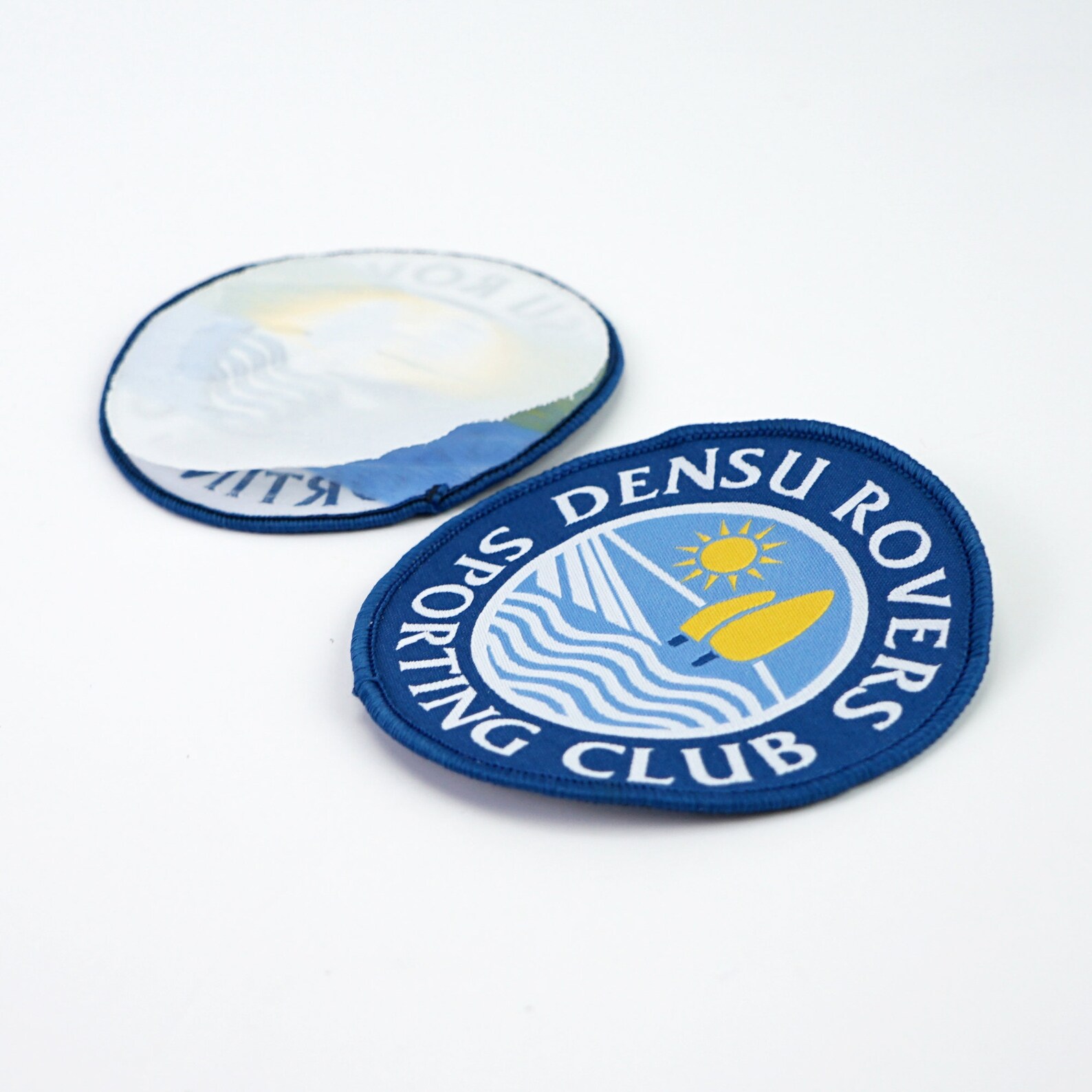 50pcs Custome hook and loop backing patches Custom woven Etsy