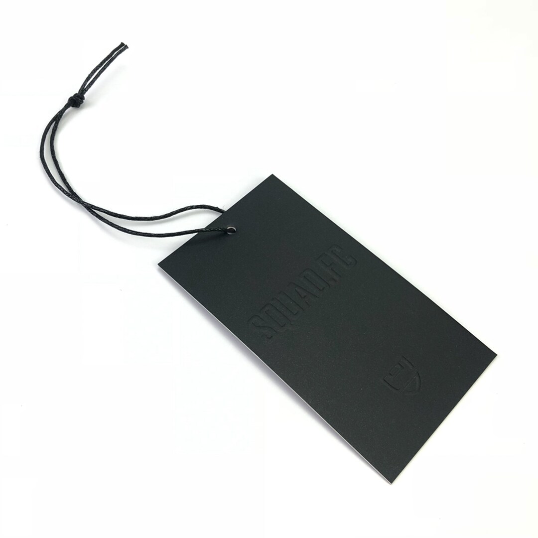 500pcs Custom Hang Tags, Printed With Your Details on Thick Card on Our