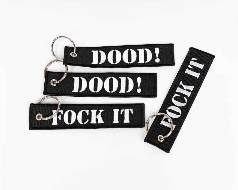 100pcs Custom Embroidered Keychain, Anime Embroidered Keychain, Fabric