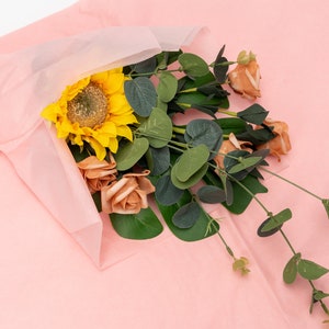 Custom Flower Tissue Paper, Full Color Tissue Paper, Custom Printed Tissue Wrapping Paper, Wrapping Paper Packaging