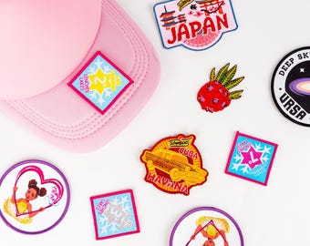 Custom Cap Embroidery Patch, Personalized Your Company Logo, Business Logo Name Patches, Custom Woven Patch For Hat