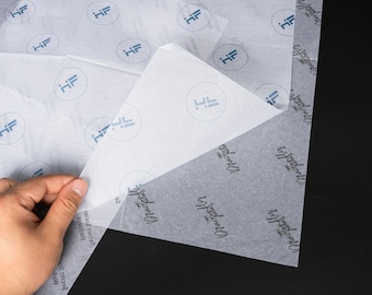 500PCS Custom Tissue Paper, logo wrapping, Custom Printed Tissue Paper, Custom Logo Tissue Paper, Personalized Tissue Paper for Gifts