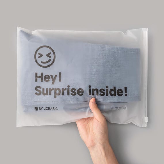 Bolsas Esmeriladas Bolsa Para Camisas Bolsas Con Cierre Esmerilado