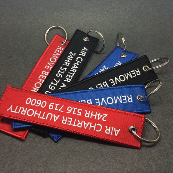jet tag keychain custom