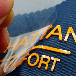 250 Custom 3d Heat Transfer Label, Silicone Heat Transfer Printing Label, 3d Raised Rubber Transfer, Custom Flock Heat Transfer