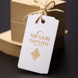 Benutzerdefinierte Design Swing Tags, minimalistische Hang Tags, kundenspezifische Hang Tags mit Logo, Print Tag Kleidung, Business Hang Tags, Fashion Tag Design