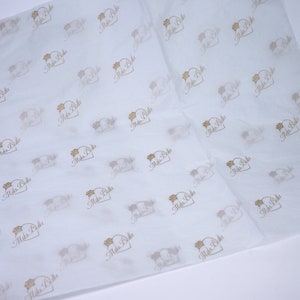 Papel de seda personalizado, papel de seda personalizado, envoltura de pañuelos con logotipo personalizado