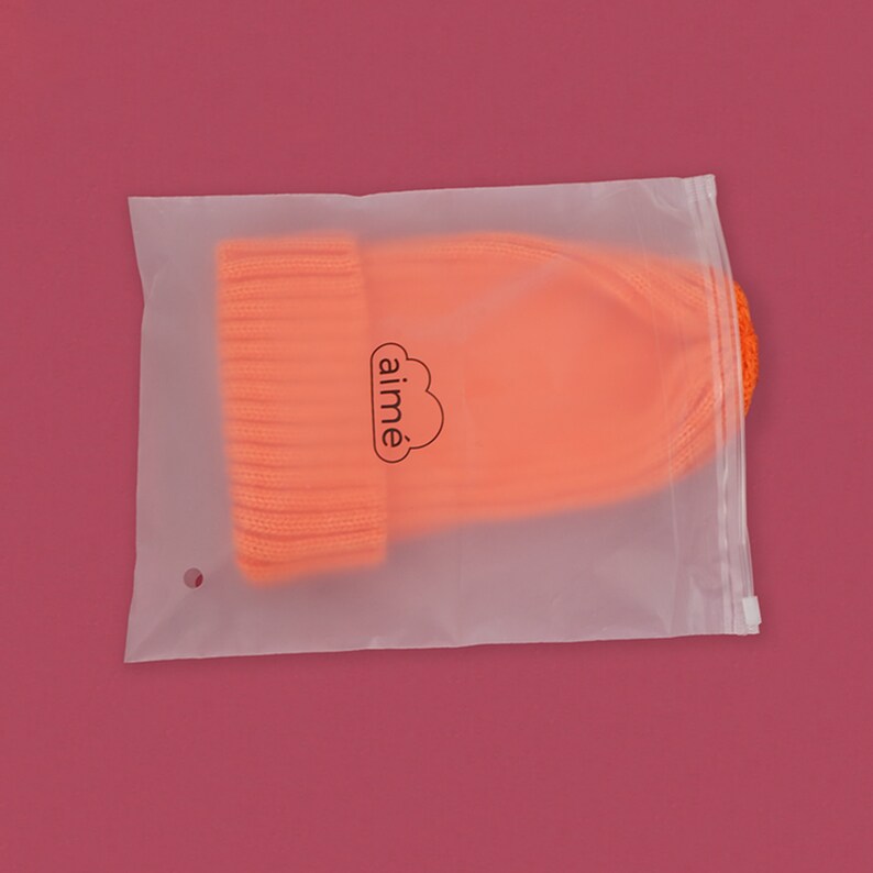 200pcs Custom Zip Lock Bag Clear Reclosable Zip Lock Plastic Etsy