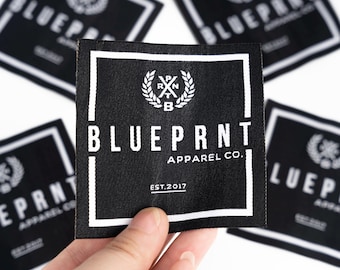 Custom Woven Label For Clothes, Wholesale Woven Labels, Sewing Accessori Labels With Logo or Text, Personalized Flat Labels, Tag for knitted
