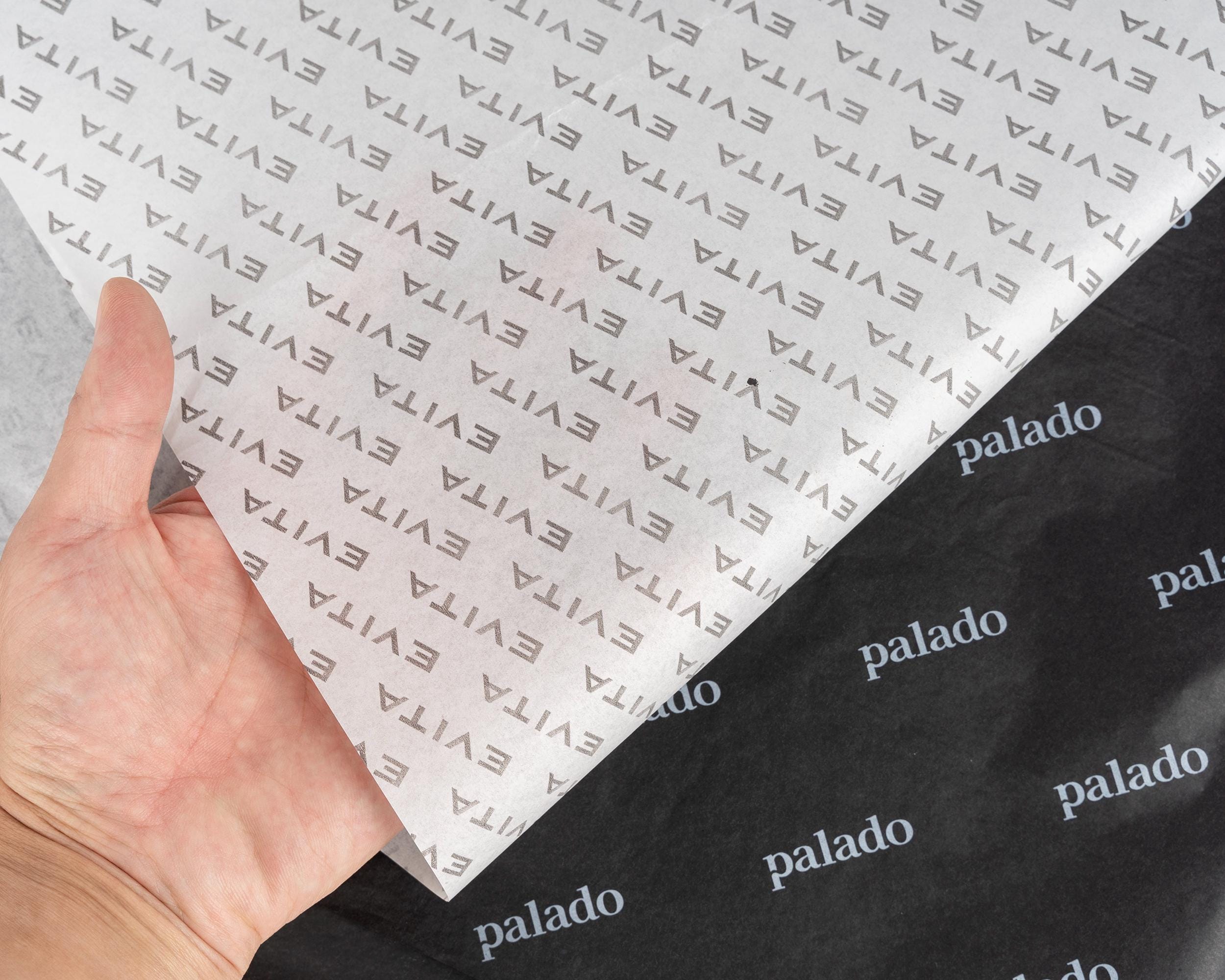 100 Custom Wrapping Tissue Paper, Custom Printed Wrapping Paper, Custom ...