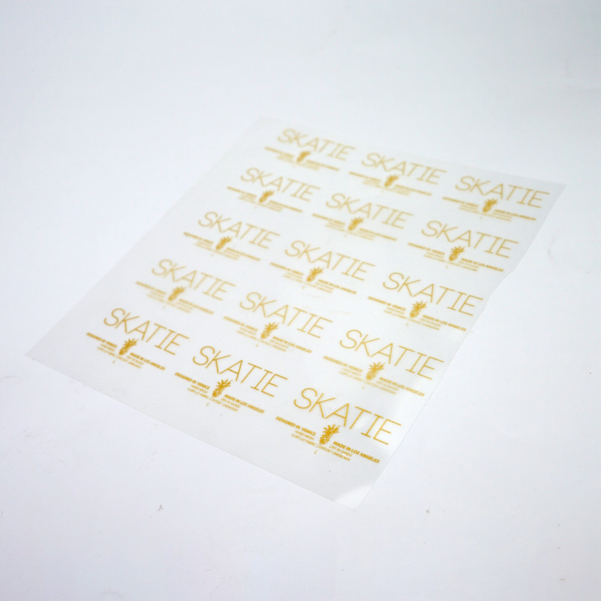 300pcs Custom Heat Transfer Iron on Decal Apparel Decal Name Etsy