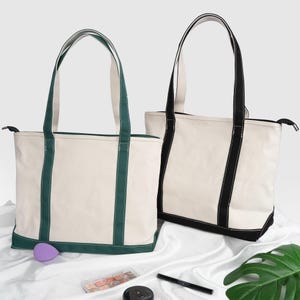 Custom Tote Bag With Logo Personalised Canvas Tote Bag For Girls Shopper Bag Embroidered Bridesmaid Tote Bridal Party Initials Tote Bulk