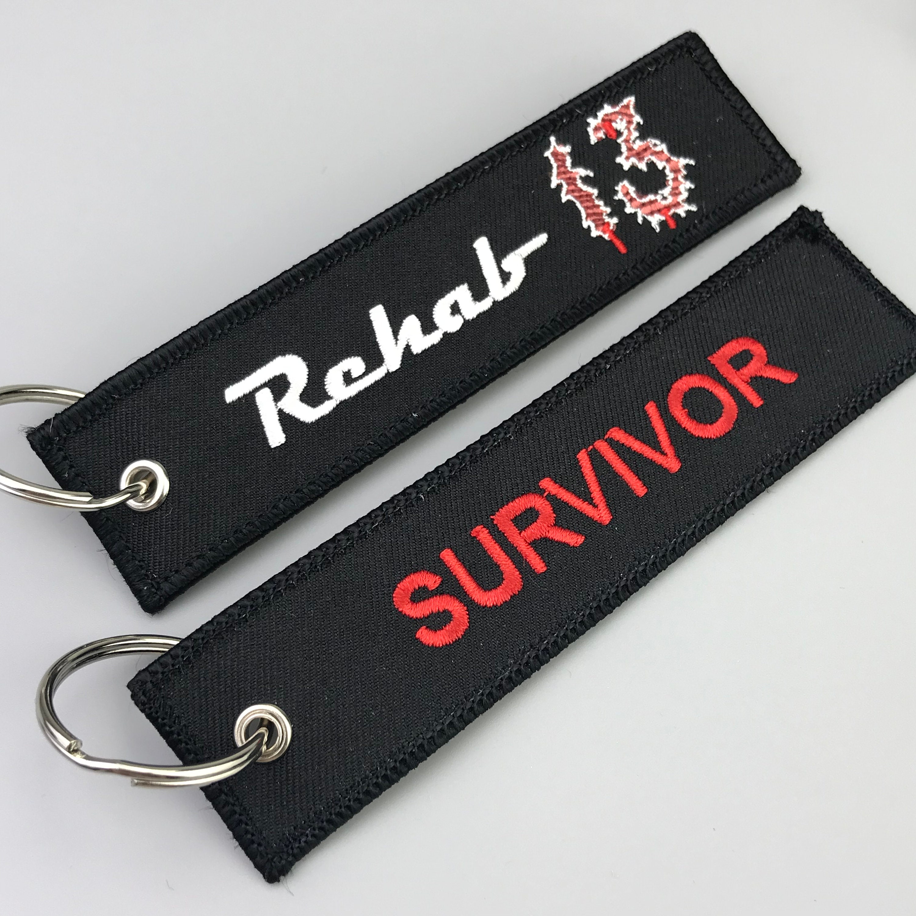 50 Embroidery Flight Tag Flight Tagflight Keychain Custom Etsy