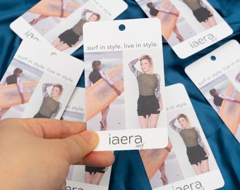 Cartellini personalizzati, cartellini per abbigliamento, cartellini sospesi, cartellini di carta, cartellini per abbigliamento, cartoncino di carta, cartellini Kraft, cartellini con lamina con logo