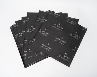 Personally Tissue Paper with Logo, Custom Printed Tissue Paper, Custom Wrapping Paper, Personalized Tissue Paper for Gifts, tissue paper