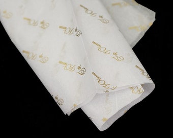 Custom Tissue Paper, Custom Tissue Paper, Personalized Tissue Logo Wrap