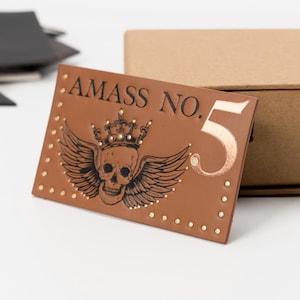 Etiqueta de couro personalizada com 100 peças, remendo de couro sintético personalizado, etiqueta de couro feita a granel, design de remendo de couro para jeans, retângulo, círculo quadrado
