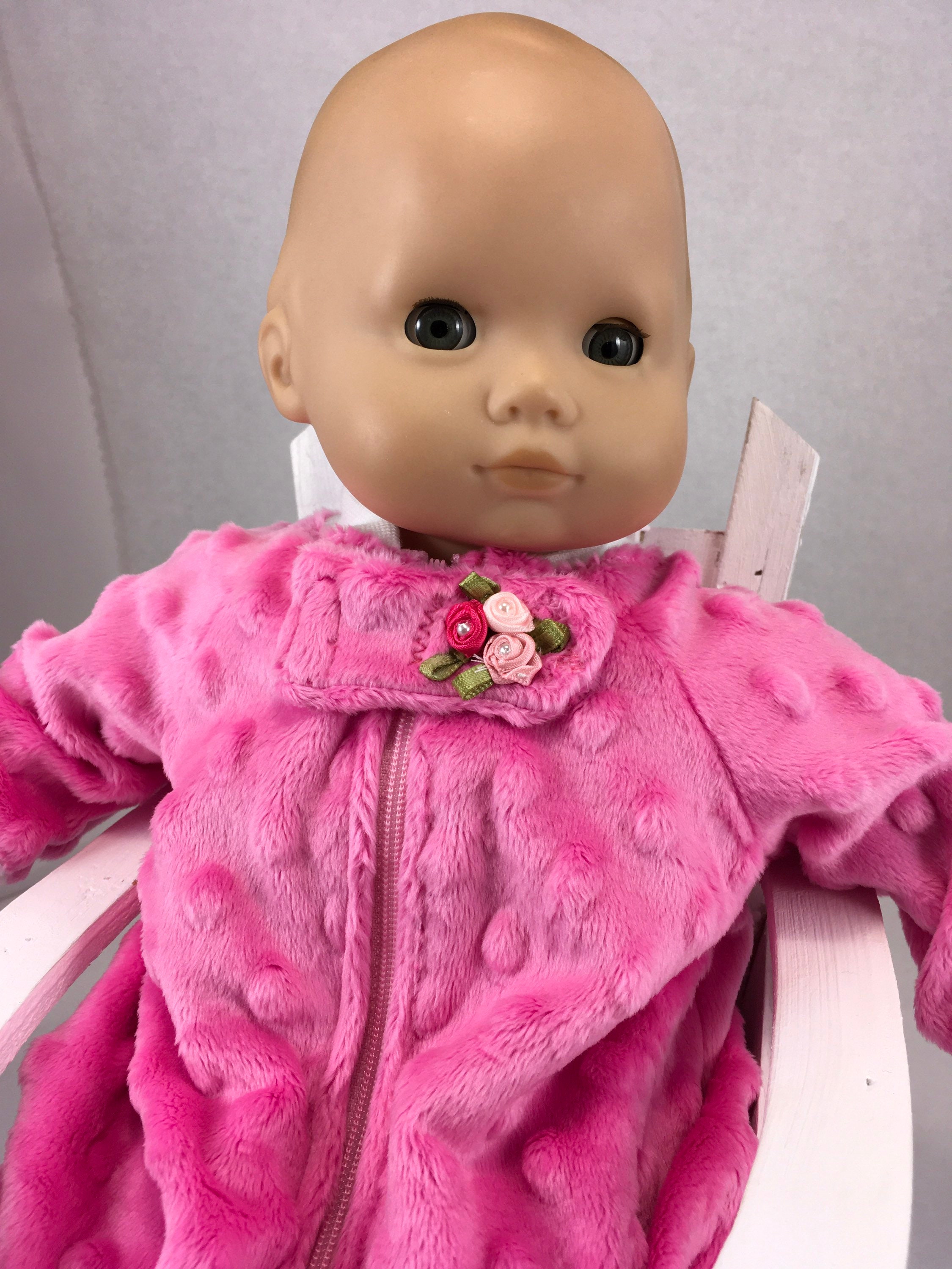 15 Inch Doll Sleeper Baby Doll Sleeper Sleeper Sack Etsy New Zealand