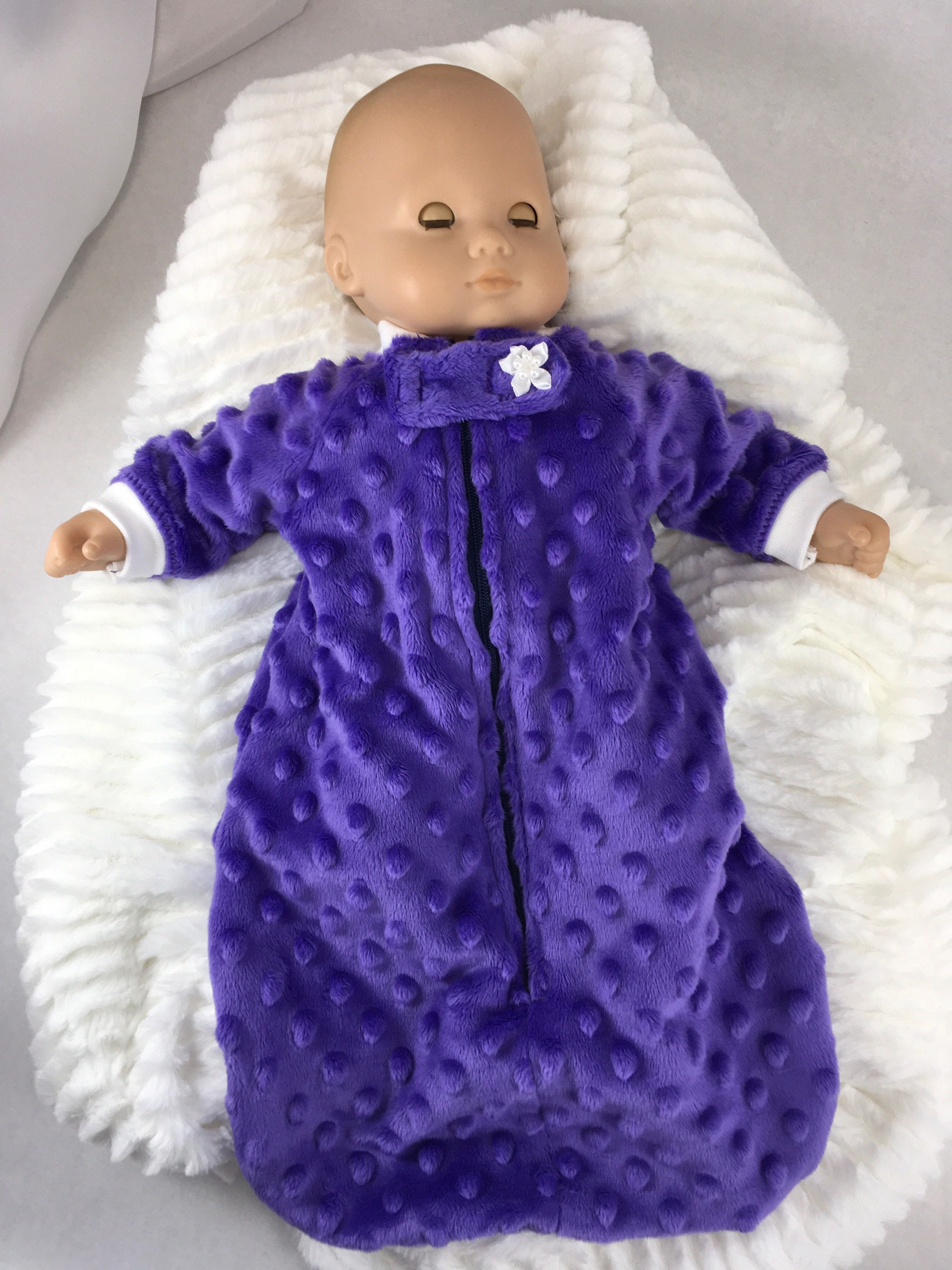 15 Inch Doll Sleeper Baby Doll Sleeper Sleeper Sack Etsy New Zealand