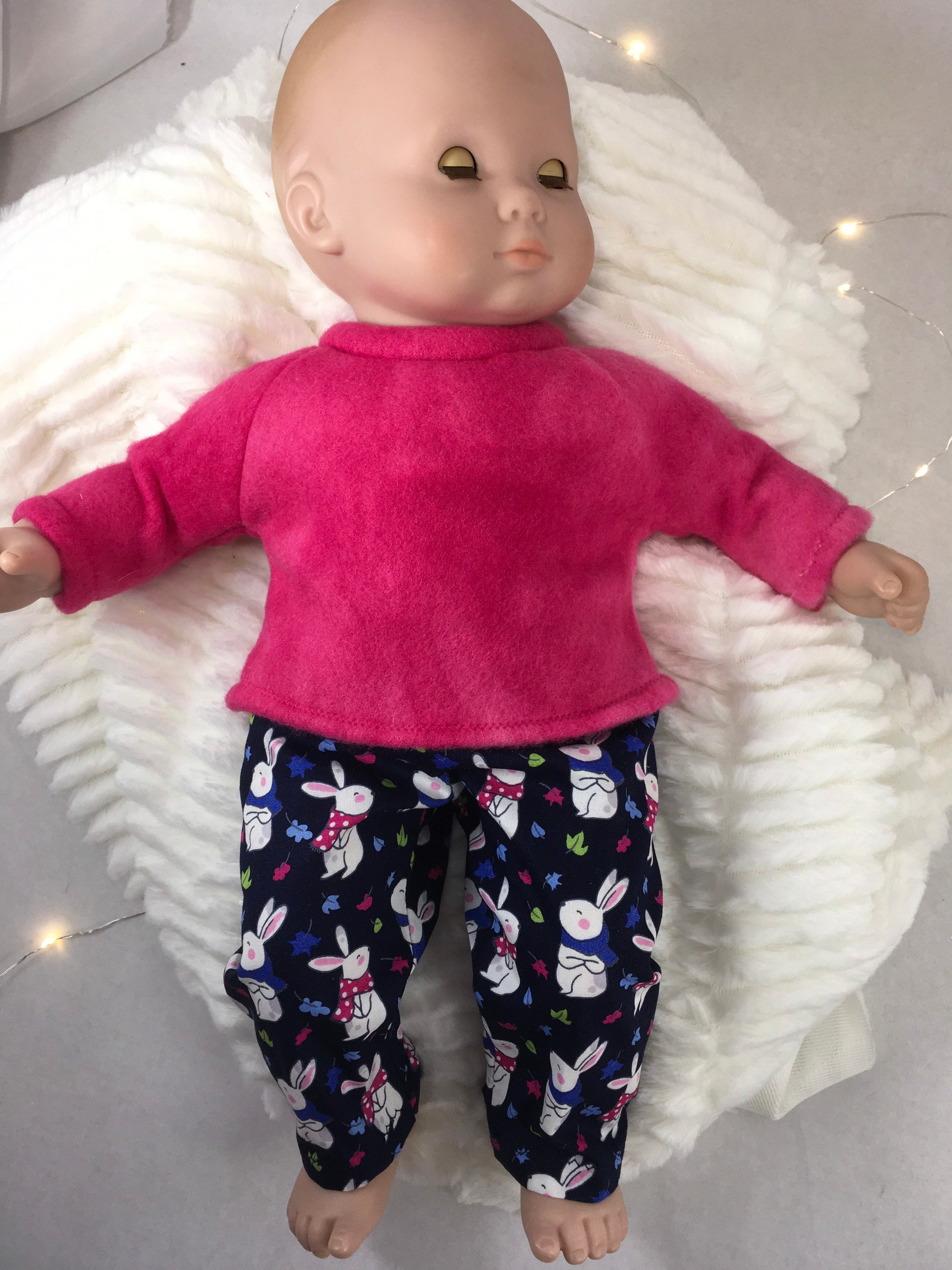 15 Inch Doll Sleeper Baby Doll Sleeper Sleeper Sack Etsy New Zealand