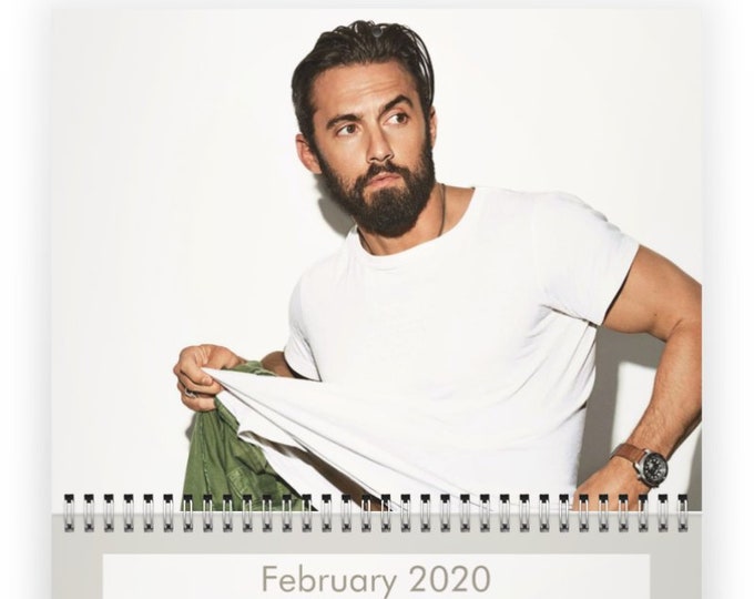 Milo Ventimiglia 2020 Wall Calendar Etsy