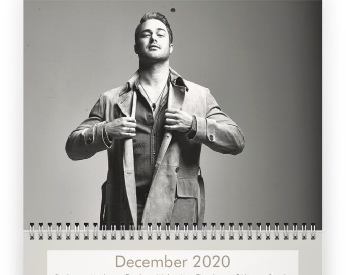 Taylor Kinney 2020 Wall Calendar Etsy