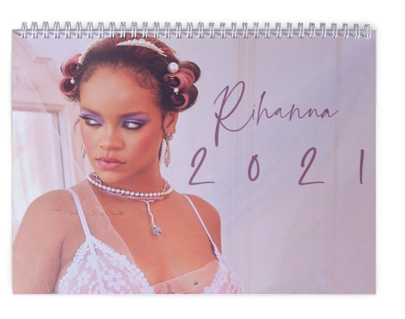 Rihanna 2021 Wall Calendar Etsy