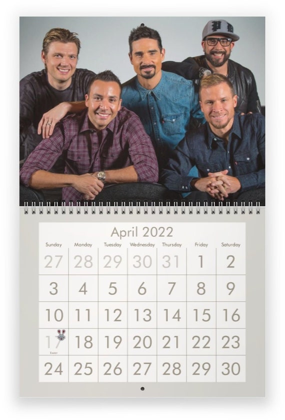 Backstreet Boys 2022 Wall Calendarclearance Etsy
