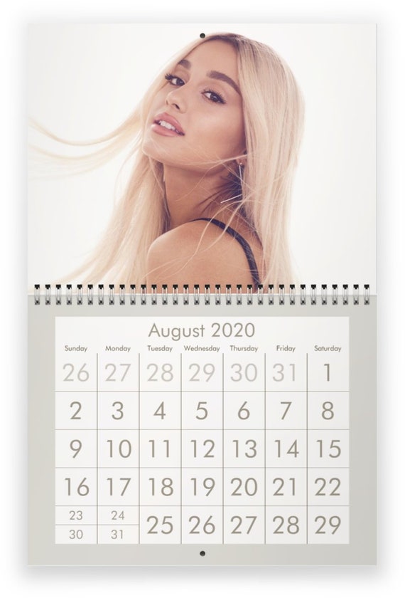 Ariana Grande 2020 Wall Calendar