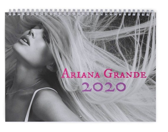 Ariana Grande 2020 Wall Calendar