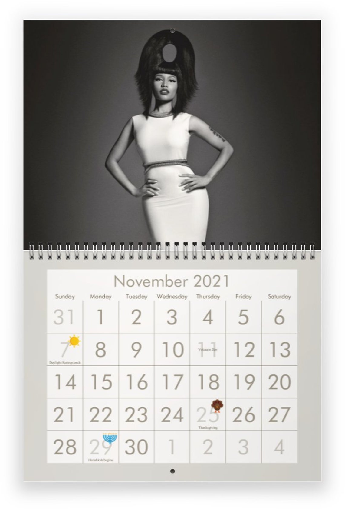 Nicki Minaj 2021 Wall Calendar Etsy