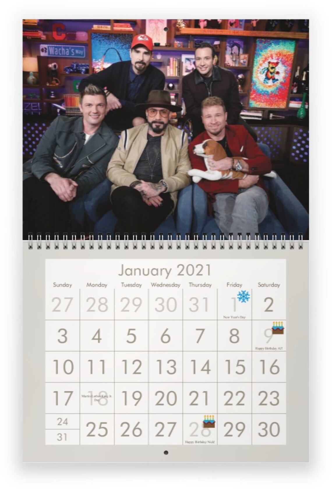 Backstreet Boys 2021 Kalender | Etsy