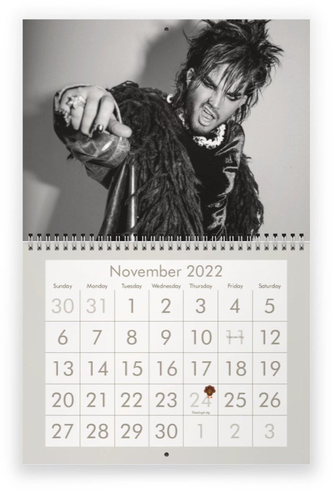 Adam Lambert 2022 Wall Calendar | Etsy Adam Lambert 2022 Wall Calendar | Etsy