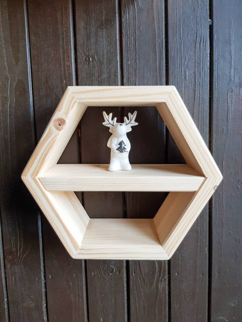 Large Hexagon Shelf/hexagon Shelf/a Unique Etsy Ireland